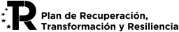 Logo del Plan de recuperación, Transformación y Resiliencia