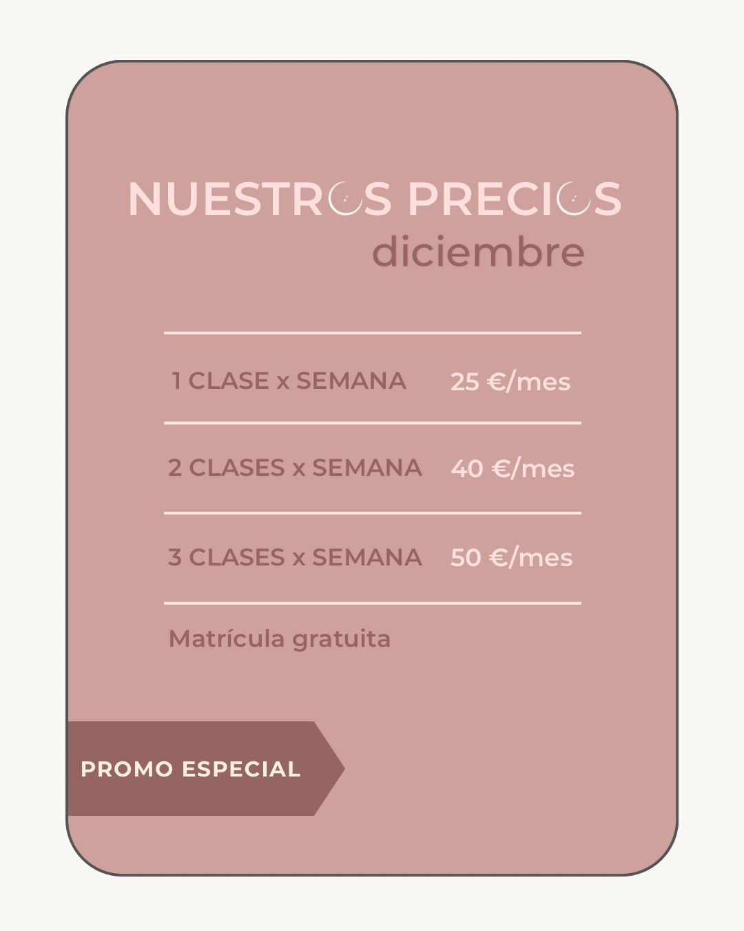 Nuestros precios